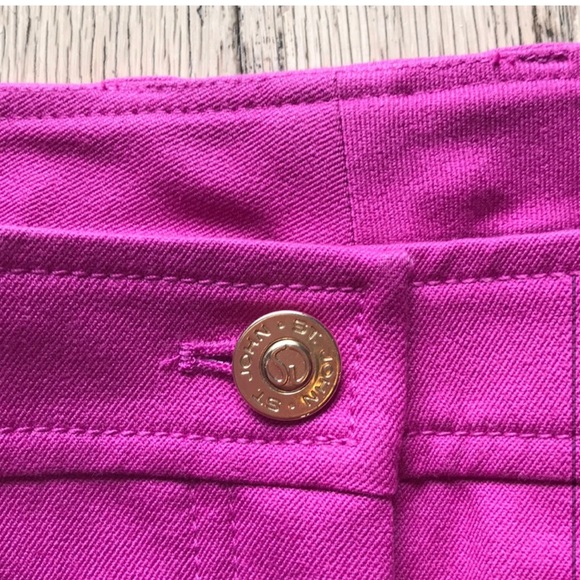 Size 10 St. John Pants LIKE NEW perfect condition GORGEOUS PINK - Picture 4 of 5